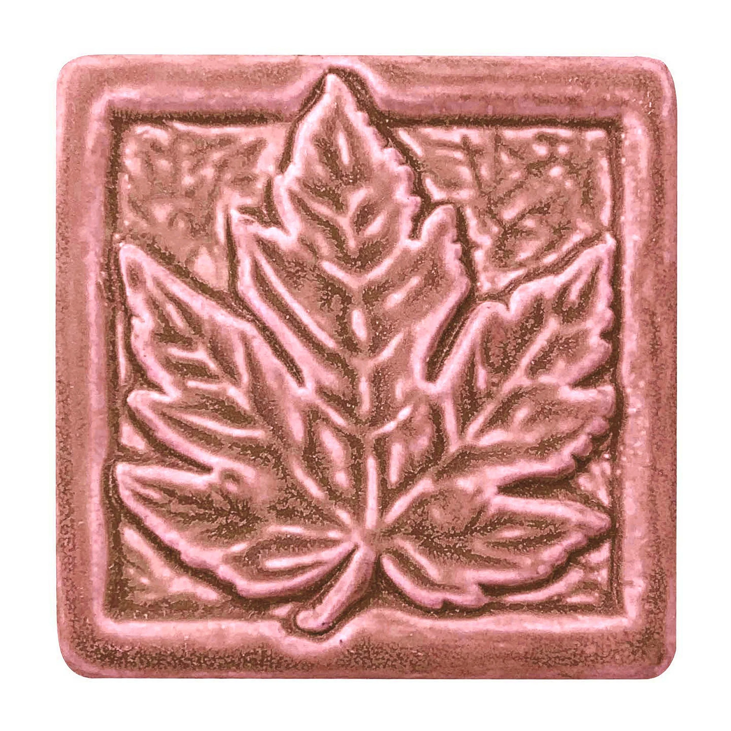 メープルリーフタイル Maple Leaf Ceramic Accent Tile - Architectural Tile for Design